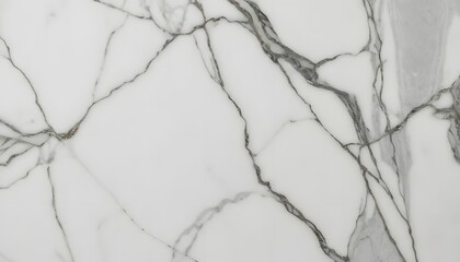 Obraz premium Elegant White Marble Texture with Intricate Veins