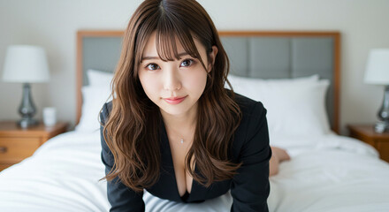 Obraz premium スーツ姿が似合う女性