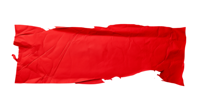 Red Torn Paper Texture Background for Design Projects