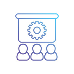 Training vector icon
