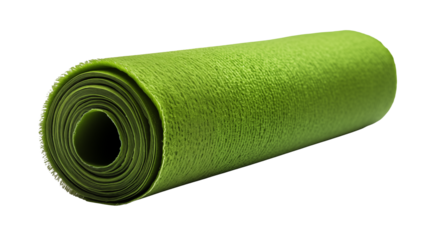 Rolled Green Artificial Turf Mat for Landscaping and Decoration Projects