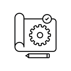 Project vector icon