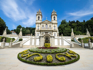 Sanctuary of Bom Jesus do Monte, a Portuguese Catholic shrine in Tenoes.