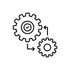 Data Integration vector icon