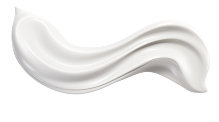 Creamy White Swirl Texture Perfect for Cosmetic Beauty and Food Ads