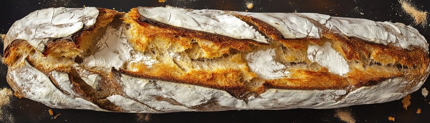 Artisan Loaf of Rustic Bread