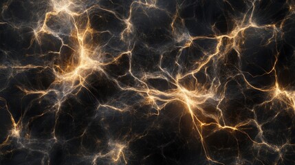 Fototapeta premium Abstract geometric background. Explosion power design with crushing surface. The fire shines through the cracked surface. 3d illustration.