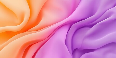 Fototapeta premium Abstract Pink and Purple Wavy Background, Gradient Colors, Soft Smooth Flowing Texture