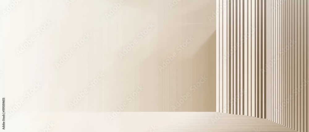 Poster subtle geometric lines create a modern abstract banner template for various uses