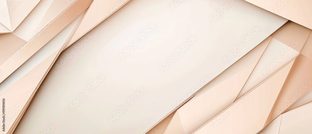 Poster modern abstract banner template featuring subtle geometric lines and a blank space for design elemen