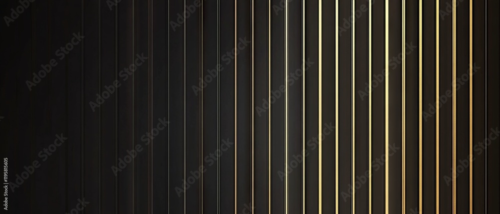 Poster elegant banner template featuring a subtle striped pattern with classic and timeless design elements