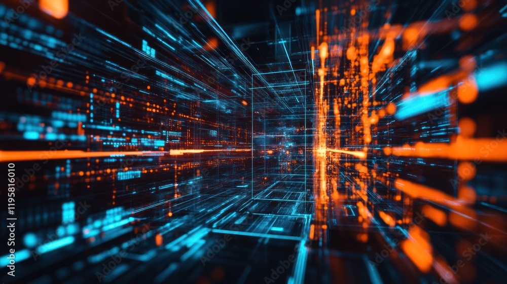 Poster Abstract Digital Data Stream Visualization