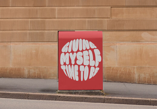 Urban Bin Mockup Design Ready for Use in Sidney, Australia