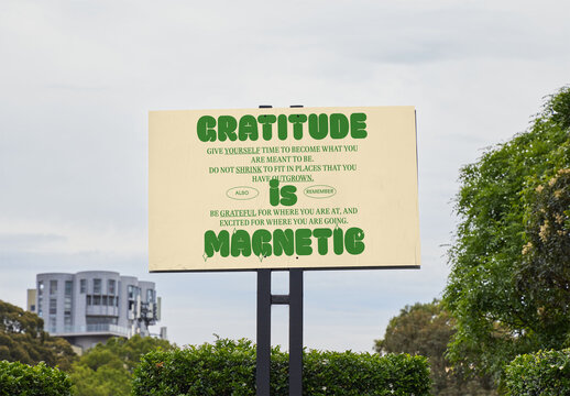 Mockup Billboard Display in Sidney, Australia Ready for Design