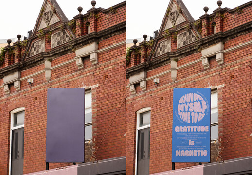 Mockup Signage in Sidney Showcasing Real State Design Potential.