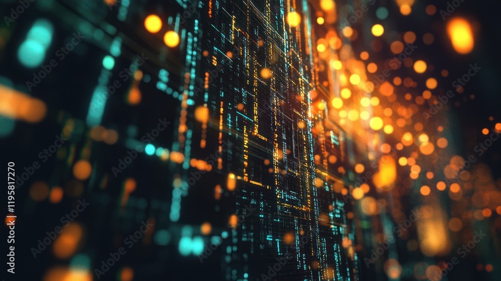 Poster Abstract Digital Data Stream Visualization