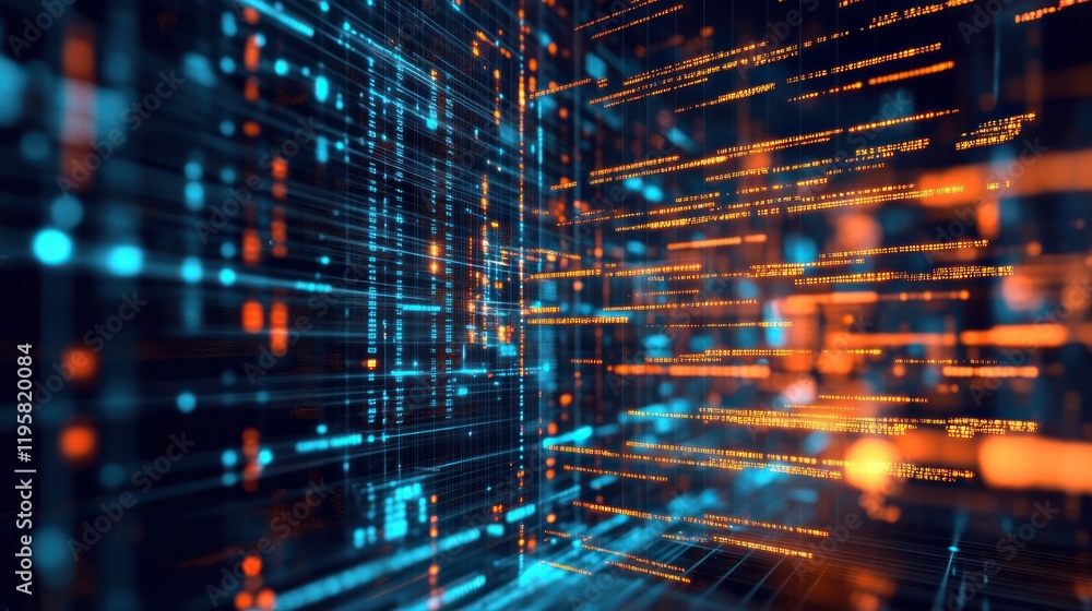Poster Abstract Digital Data Stream Visualization