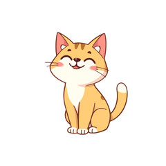 Obraz premium Cat vector illustration