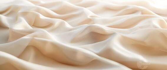 Obraz premium Soft elegance of natural fabric textures for design inspiration