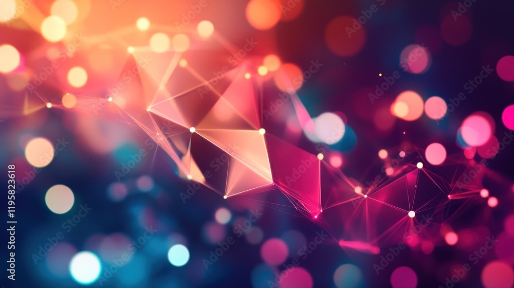 Poster Abstract Geometric Network with Bokeh Lights