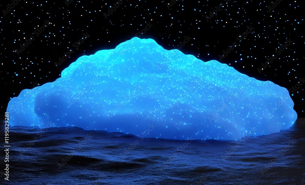 Poster digital strings data stream. big data business analytics. wavy field of cyberspace. 3d illustration 