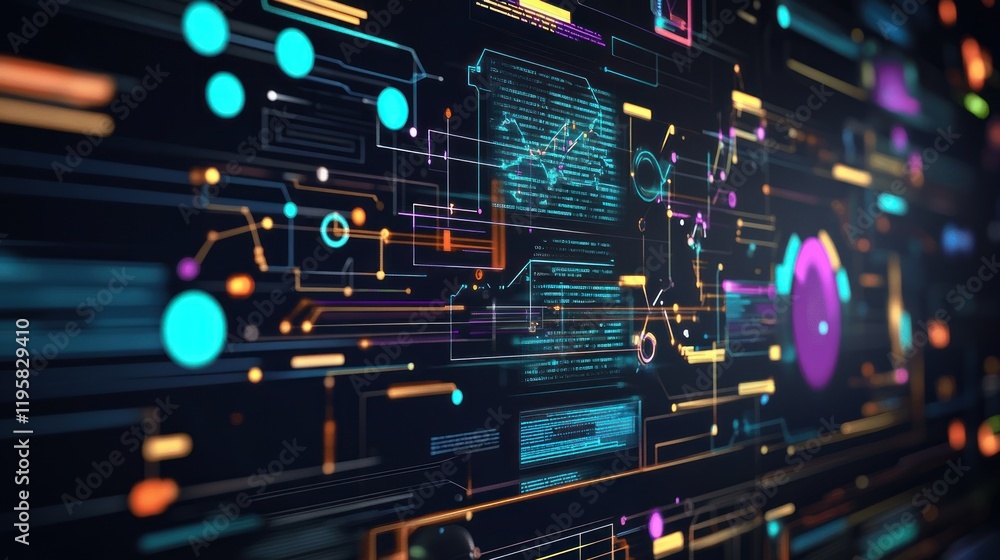 Poster Abstract Digital Network Data Visualization