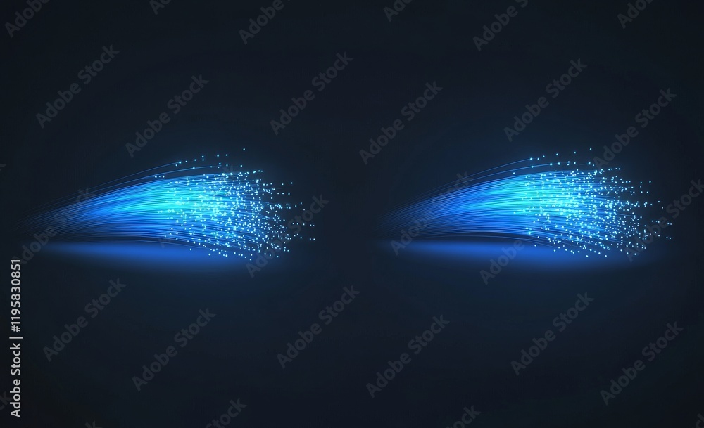 Aufkleber digital technology. global data web. network connections in the future's cyberspace. 3d illustration