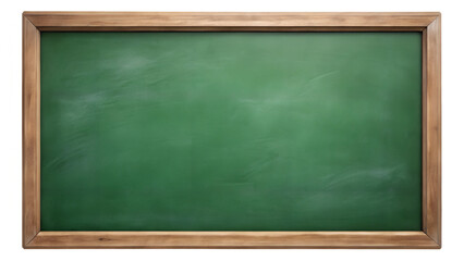 blank blackboard with chalk