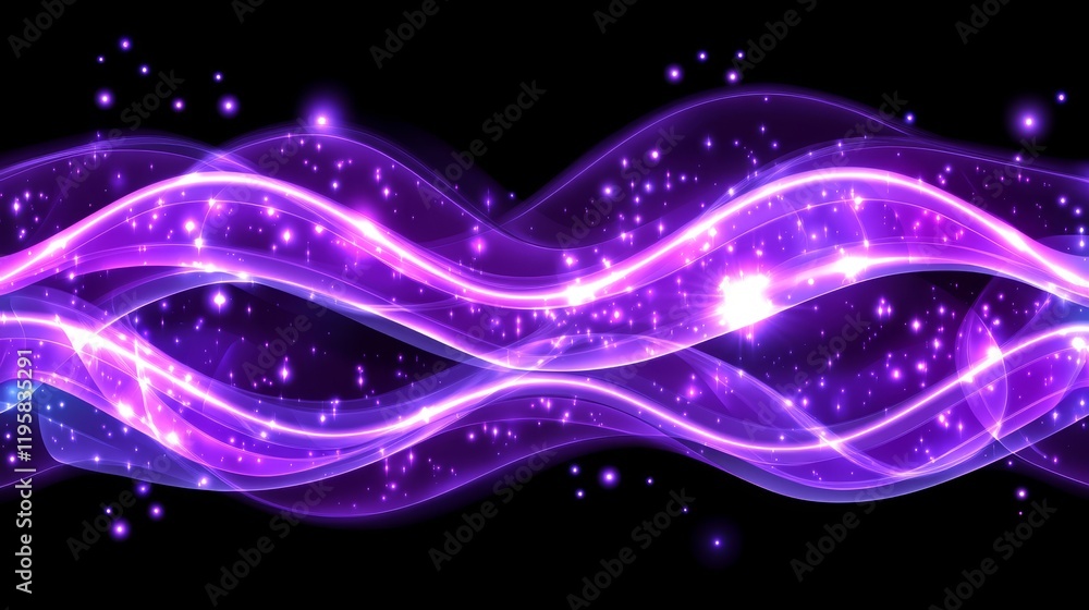 Poster internet flow with twisted strings and uncertain wavy forms. mystics of orbits in curved space. emot