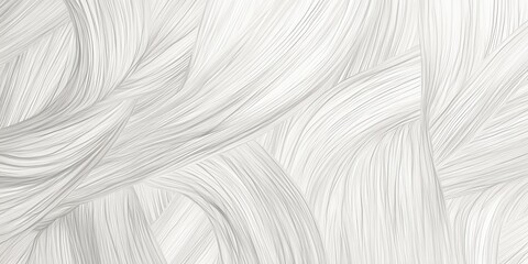 Obraz premium This artwork showcases a gentle wave pattern in soft white hues, offering a calming and sophisticated design suitable for a variety of settings