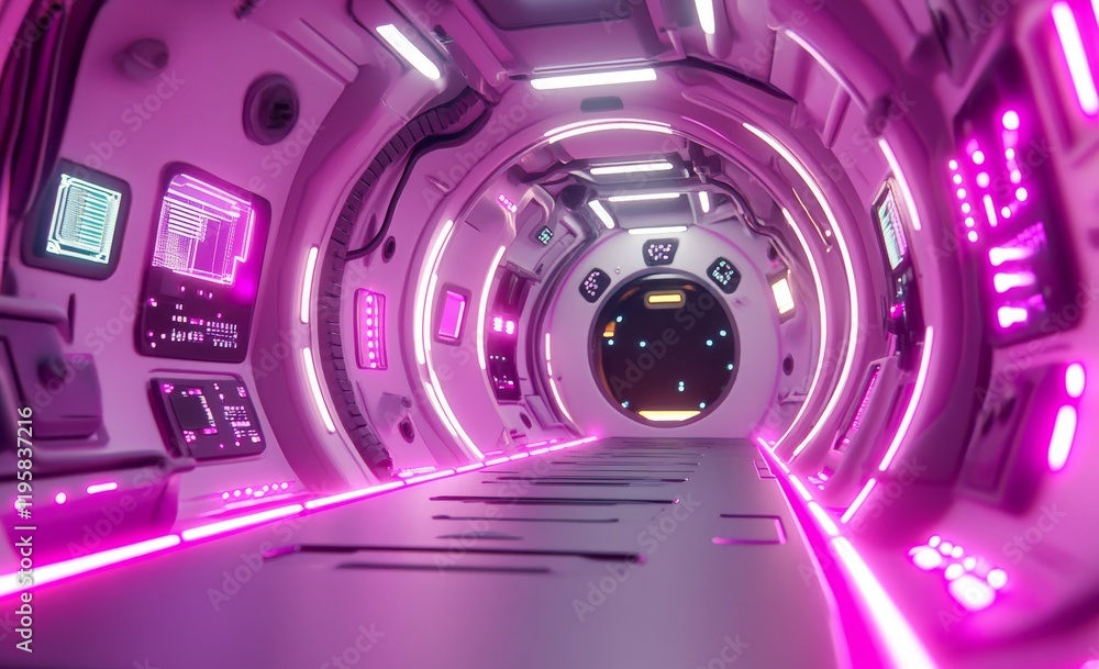 Poster in a virtual data center, digital streams flow through future technology landscapes. explore deep ma