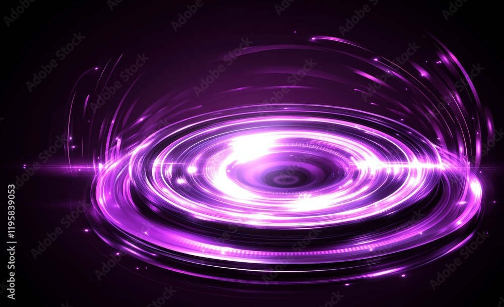 Aufkleber cyberspace and digital lens. high-tech businesses. artificial neural networks. big data concept. tec