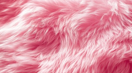 Fototapeta premium Close up of shiny, soft pink fabric with a velvety feel.
