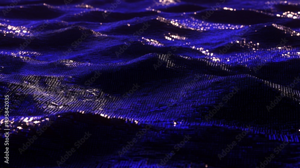 Poster innovation in high technology, centered around neural networks, is visually represented by a 3d illu