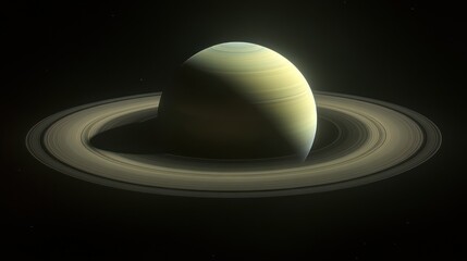 Saturn Planet Rings Space Celestial Body
