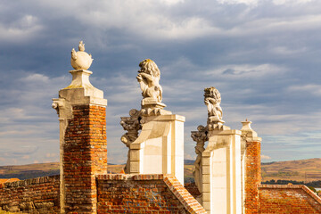 Romania, Transylvania. Alba Carolina Fortress complex.