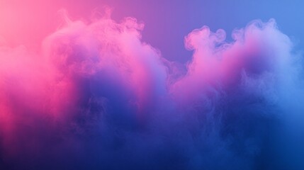 Naklejka premium Colorful smoke patterns create an ethereal atmosphere in digital artwork