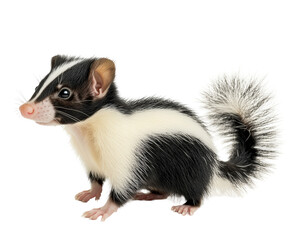 Fototapeta premium Isolated Skunk Close-up