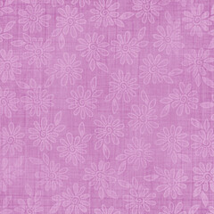 Garden floral paper, seamless fabric with ornamental pattern 