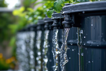 Innovative rainwater harvesting system enhancing sustainable gardening practices
