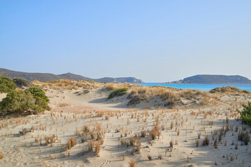 landscape in Elafonisos island