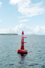 West Indies, caribbean sea from the boat