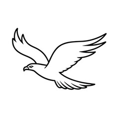 dove of peace vector