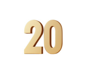 Isolated Golden Number 20