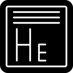 Helium Icon