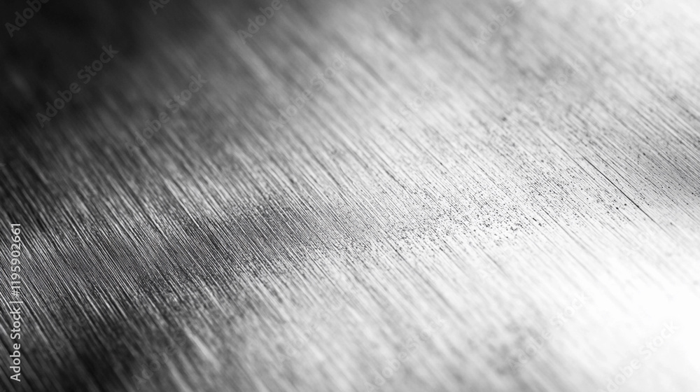 Poster scratched and aged metallic surface with detailed texture and pattern. generative ai