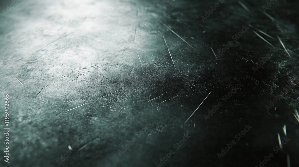 Poster scratched and aged surface reflecting wear and character over time. generative ai