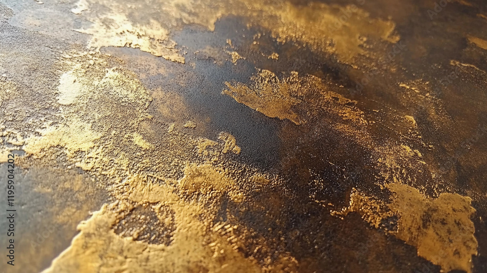 Poster detailed view of aged surface showcasing deep scratches and texture. generative ai