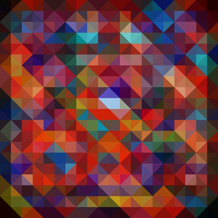 Colorful polygonal abstract background. Low poly effect. Polygon backdrop.