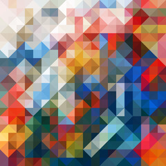 Colorful polygonal abstract background. Low poly effect. Polygon backdrop.